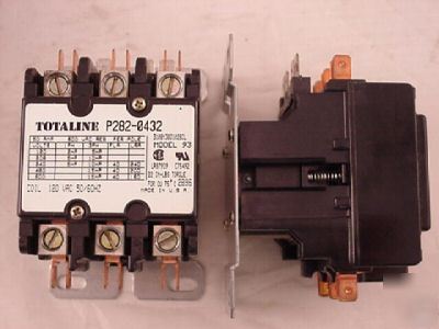Totaline contactor P282-0432 120 volt 3 pole 40 amp