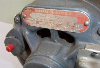Vintage general electric electric motor 1/2 hp