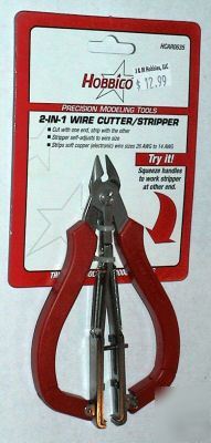 Hobico 2-in-1 wire cutter/stripper 