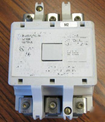 Westinghouse A201K4CA size 4 contactor style 5250C85G02