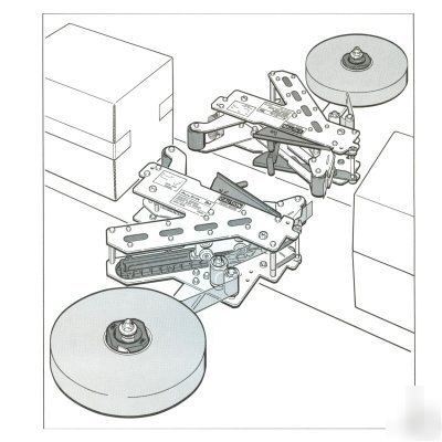 3M accuglide smt left & right hand & top taping heads