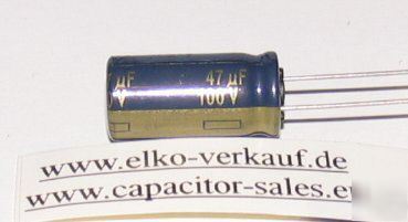 Capacitor 100V 47UF 10MM low-esr mainboard repair
