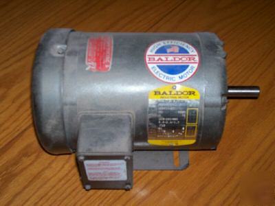 Baldor industrial motor 1HP