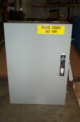 Ite/siemens 800AMP disconnect safety switch used - vgc 