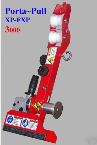 Porta~pull 3000FXP wire & cable puller-tugger