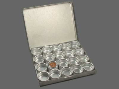 Smt aluminum storage box - 20 containers