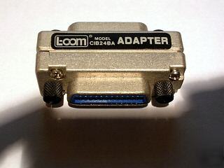 L-com gpib model CIB24BA ieee-488 bulkhead adaptor mf