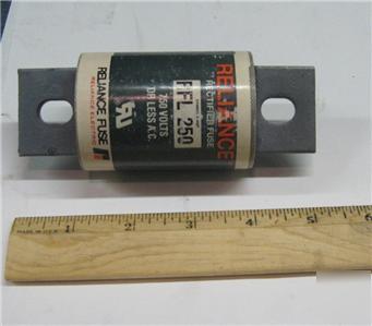 Reliance electric 250 amp semiconductor rectifier fuse
