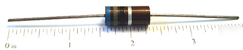 Allen bradley carbon comp resistors 2W 68 ohm 10% (5)