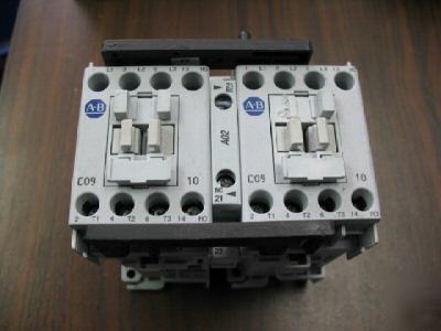 Allen bradley 100-C09ZJ22 reversing contactor