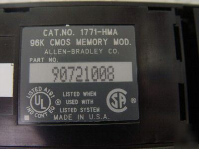 Allen bradley 1771-hsar IMC120 servo controller