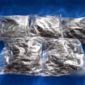 Lot X500 nic electrolytic nae-wt 2200 uf 25V capacitors