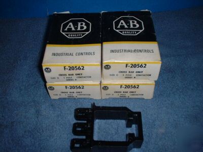 New lot allen bradley crossbar contactor f-20562