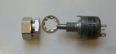 5 items panel mount 2M5 lin trimmers