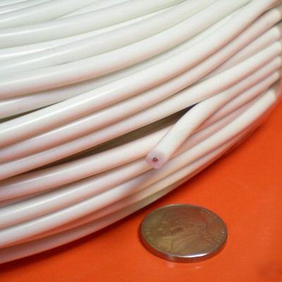 5FT. 20KV 17AWG white high voltage wire cable stranded