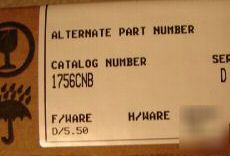 Allen bradley 1756-cnb /d | controlnet *rem*