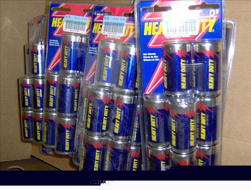 New 80 rayovac heavy duty d cell batteries 