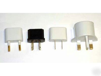Universal foreign plug adapter set - 4 plugs