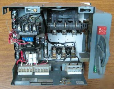Allen bradley 30A fused contactor mcc bucket 500FLBO*93