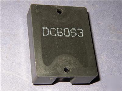 New 3 opto 22 DC60S3 solid state relays