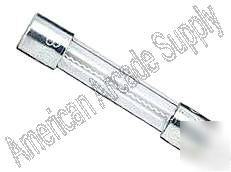 New 5 agc fast acting 5 amp fuses, 250V, 1/4