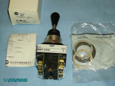 New * * ab allen bradley 4-way toggle switch 800T-T4T8