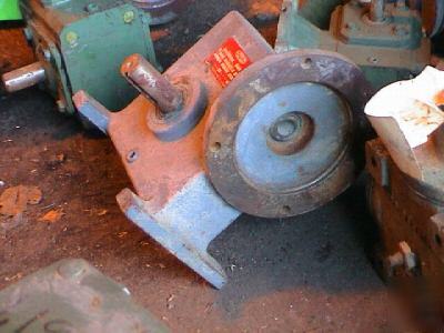 New worm gear reducer 25:1 double shaft 3/4HP c mount 