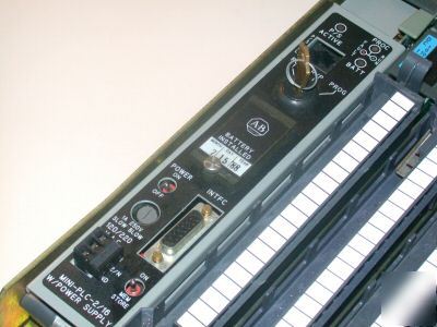 Nice allen bradley 4 slot i/o chasis model# 1771-A1B
