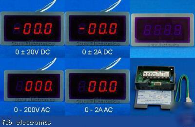 Peltier led lcd demo board panel meter breadboard 16X2