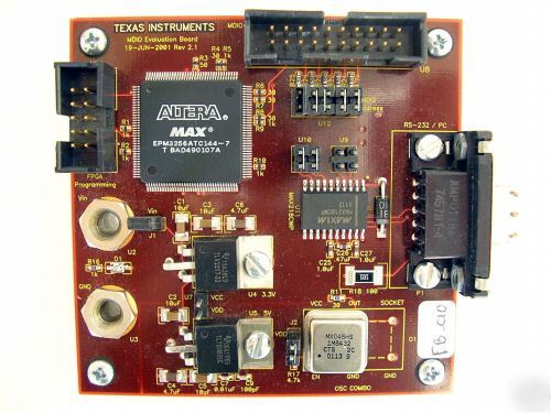 Texas instruments (ti) mdio evaluation board