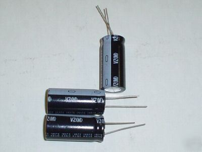 New 50PCS 100V 220UF nichicon hi-temp radial capacitors 