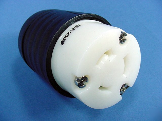 Pass & seymour locking connector L6-20 20A 250V L620-c