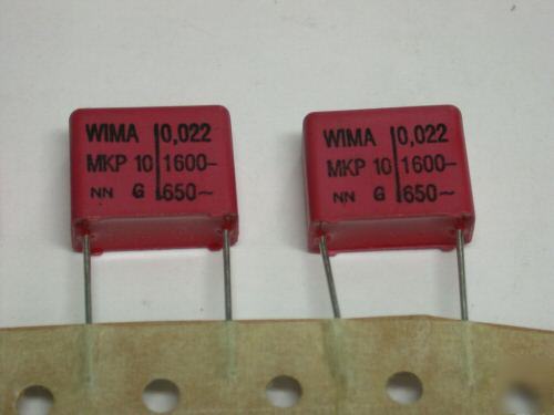 Wima mkp 10 0.022UF/1600V capacitor tube amp radio 