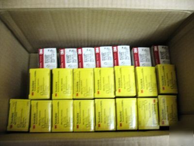 1 lot 22 boxes 3M scotchlok connectors all sealed