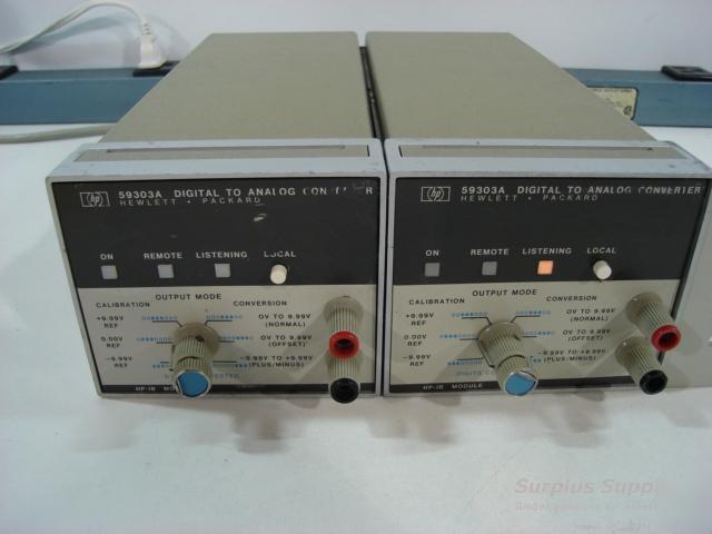 2 - hp 59303A digital to analog converter