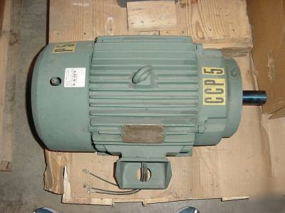 20 hp motor 230/460 3535 rpm tefc 256TC reliance elec.