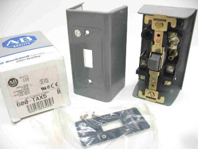 Allen bradley 600-TAX5 manual motor starter, nema 1