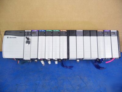 Allen bradley control logix 1756-L61 13 slot rack nice 