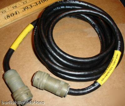 Cx-7870/tcc (10FT. oin) cable assembly mfr. 57865 1985