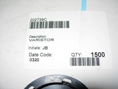 New V7390C3 varistor 839PCS t/r 202739C