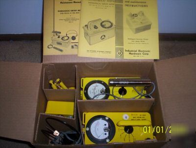 Civil defense v-700 cdv- 715 geiger counter cd v-777-1