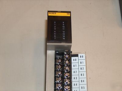 Omron OC223 output module 16 point relay isolated