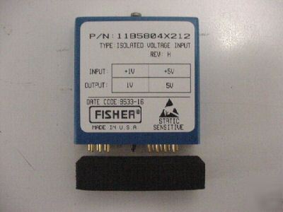 Fisher isolated voltage input ( model# CL6851X1-A2 )