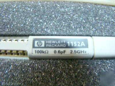 Hp / agilent 1152A active probe 2.5 ghz complete kit