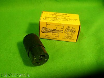 Hubbell hbl 7593 midget twist lock connector