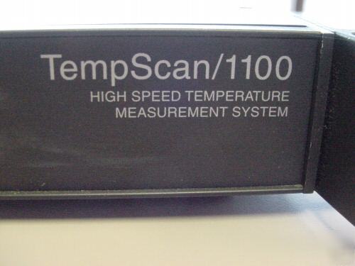 Io tempscan/1100 high speed temperature measurement 2