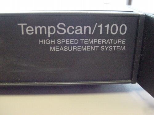Io tempscan/1100 high speed temperature measurement 2