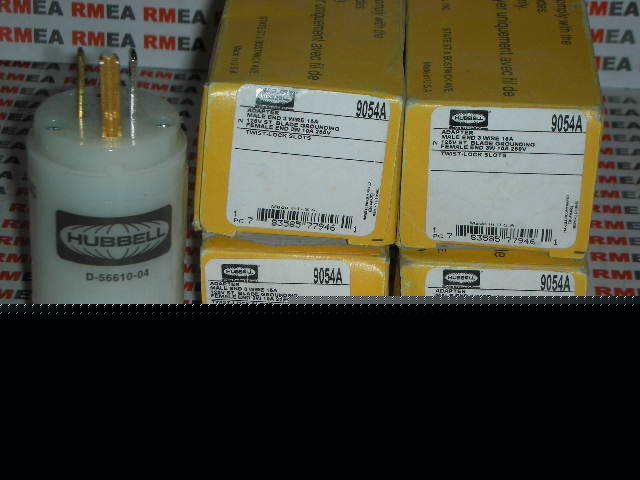 New hubbell plug-in adapter 9054A new twist lock lot 