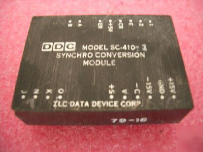 Ddc SC410-1 synchro conversion modules