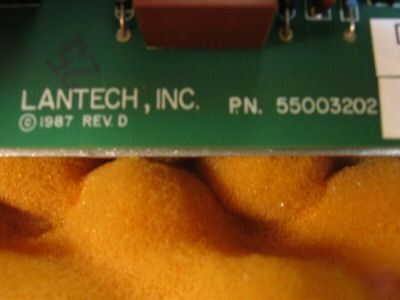 Lantech inc. control board 55003202